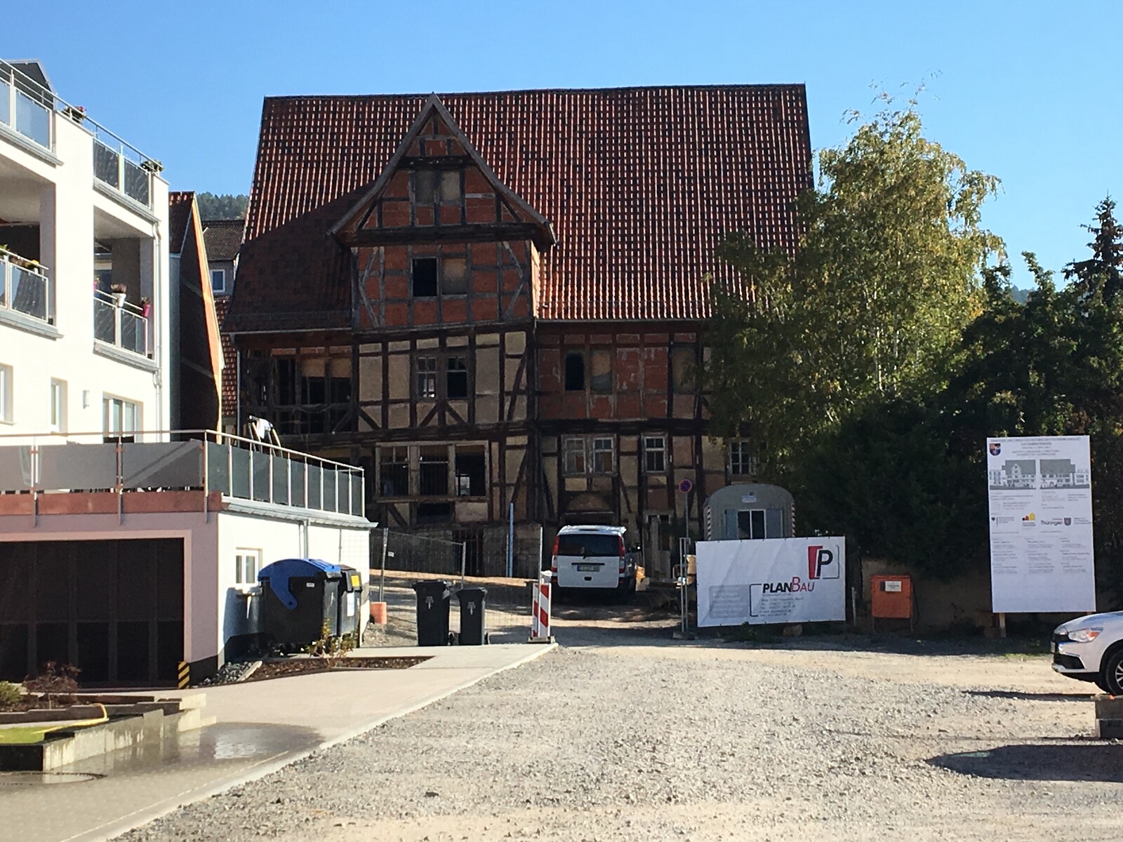 Ziddelstraße 17a vor Sanierung, hofseitig, ProjektStadt