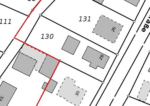 Weimarische Straße 28, Schnellmannshausen, Flurkarte, ALKIS